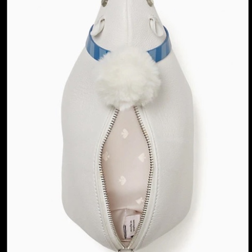 NWT Kate Spade Polar bear white crossbody bag - Picture 7 of 11